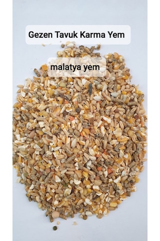 Özel 14 Çeşit Karışık Gezen Tavuk Yemi 10Kg
