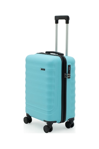 Babil Lüx Abs Küçük Boy Valiz 55 Cm Mavi