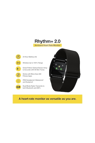 Scosche Rhythm R+2.0: Su Ve Toz Geçirmez Akıllı Kalp Atış Monitör