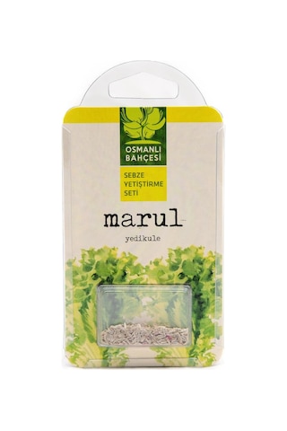 Yerli Marul Tohumu Yetiştirme Seti