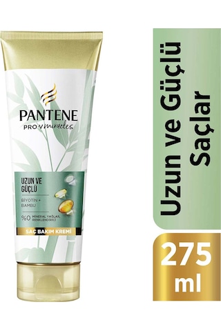 Pantene Uzun ve Güçlü Bambu & Biyotinli Saç Bakım Kremi 275 ML