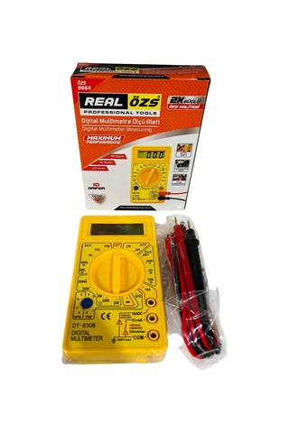 Real Özs Dijital Multimetre Ölçü Aleti Ozs-8664