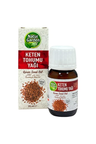 Natur Garden Keten Tohumu Yağı 20 ML