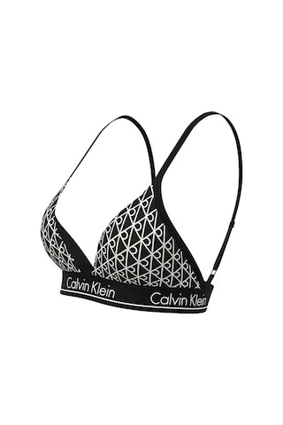 Calvin Klein Kadın Siyah-beyaz Bikini Üstü Lv00q61208 32n-15960