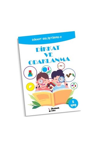 Akademik Zeka 5 Yaş Dikkat Geliştime Seti