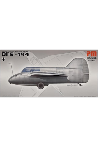 Pm Model 215 1/72 Ölçek, Dfs-194 Roket Motorlu Uçak, Plastik Model Kiti-50513