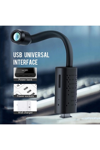 V380 Mini Wifi Usb Güvenlik Kamerası Esnek Tasarım
