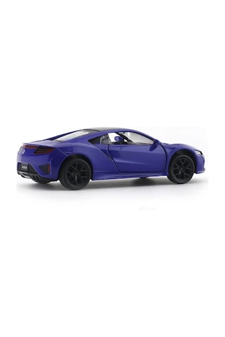 Uzak Doğu Serisi Honda Nsx Mavi Açılır Kapılar Die Cast Çek Bırak Metal Model Araba 11 Cm 1:32