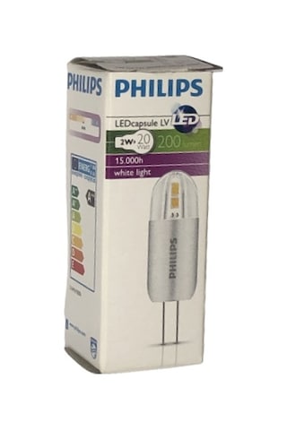Philips 2W/20W Led Capsul G4 Duy Iğne Bacak 12V 3000K Sarı Işık