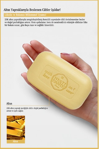 Nesti Dante Luxury Gold Soap 23K Lüks Altın Sabun 250 G
