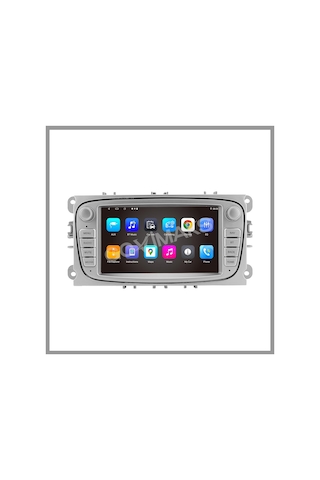 Govimaks Ford Connect-mondeo-focus Uyumlu Oval Gri 2 Gb Ram 32 Gb Hafıza Androıd Multımedıa Teyp 7"