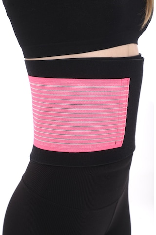 Sh Mağazacılık Unisex Termal Terleten Pembe Bel Korse Kemer Pembe