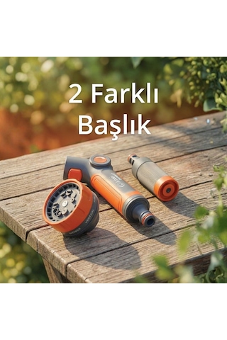 Kgwg-217 Çok Fonksiyonlu Bahçe Sulama Tabancası Seti