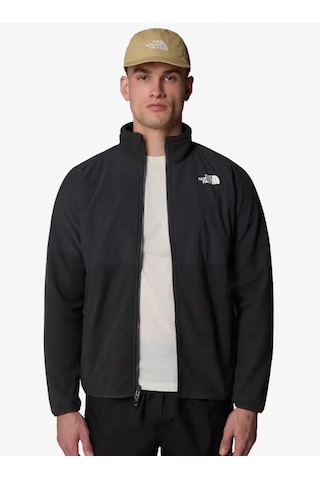 The North Face Glacier Heavyweight Full Zip Erkek Ceket Siyah