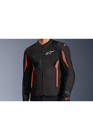 Alpinestars Ast V3 Air Yazlık Motosiklet Mont Kırmızı-siyah Kırmız - Siyah