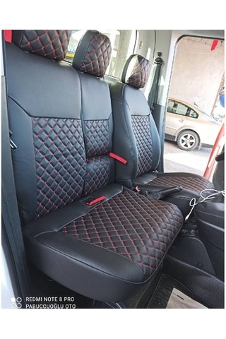 Fiat Pratico 2+1 Araca Özel Deri Oto Koltuk Kılıfı (500409661)