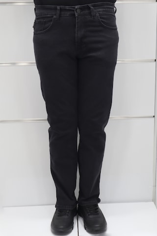 Dmctekstil Hacker Denim Erkek Füme Yüksek Belli Rahat Kesimli Boru Paça Büyük Beden Jean&denim Pantolon