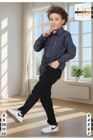Lasgaris Jeans Erkek Çocuk Mavi