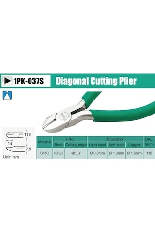 Proskit 1pk-037s Elektronikçi Yan Keski