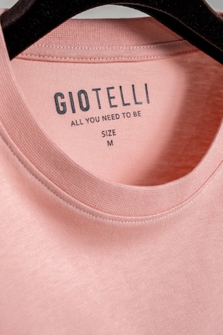 Giotelli Erkek Kum Normal Kesim Regular Fit Dokuma Bisiklet Yaka Tişört