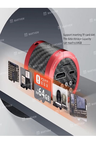 Berat Ycs-x80 Tip-c / Hdmı 4k Mikroskop Kamerası Trinoküler Mikroskop İçin