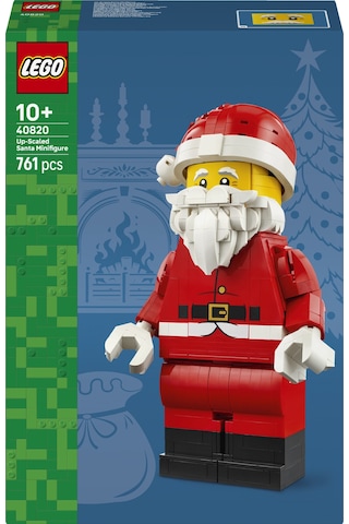 LEGO® Büyük Boyutlu Noel Baba Minifigürü 40820 – 10+ Yaş için Parçalarla İnşa Edilen Yılbaşı Temalı Oyuncak Yapım Seti (761P)