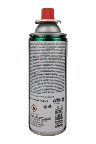 Pürmüz Gaz Yedek 400 Ml 5365 Çok Renkli