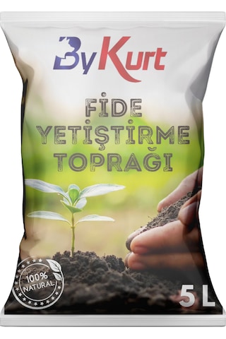 Bykurt Fide Yetiştirme Toprağı 5l Organik Tohum Çimlendirme Ve Patlatma Harcı Zengin Karışım 5 L