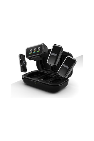 Rode Wireless Micro Camera Kit Evrensel Kamera Bağlantısına Sahip Ultra Kompakt Kablosuz Mikrofon
