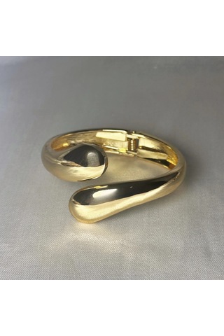 Zarif Damla Kelepçe Gold Gold