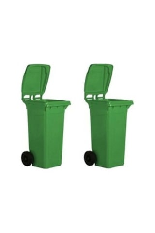 120 Lt Çöp Konteyneri Tekerlekli Endüstriyel Çöp Kovası Konteyner N11.6051