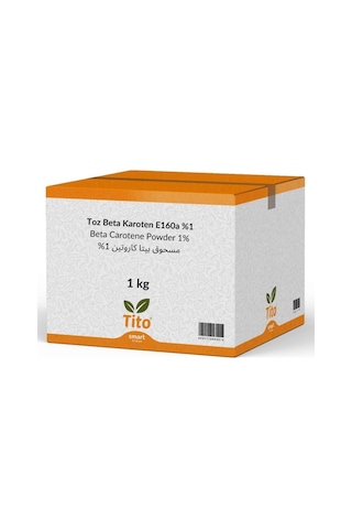 Toz Beta Karoten E160a %1lik 1 Kg