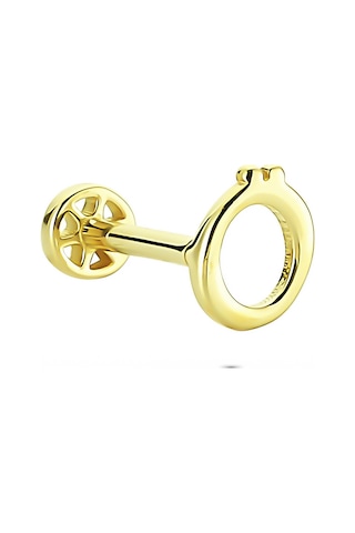 Glorria Altın Ö Harfi Tragus Piercing 05976257