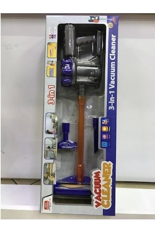 Uçar Sesli Işıklı Dikey Oyuncak Elektrikli Süpürge