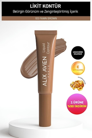 Alix Avien E Vitaminli Nemlendiren Kremsi Likit Kontür 103 Flawn Brown