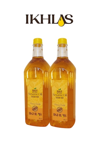 Ikhlas Soğuk Sıkım Susam Yağı 2 x 2 L