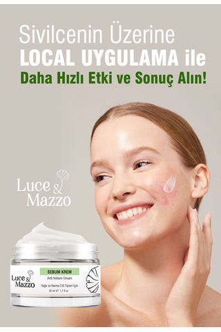 Luce & Mazzo Akne ve Sivilce Kremi 50 ML