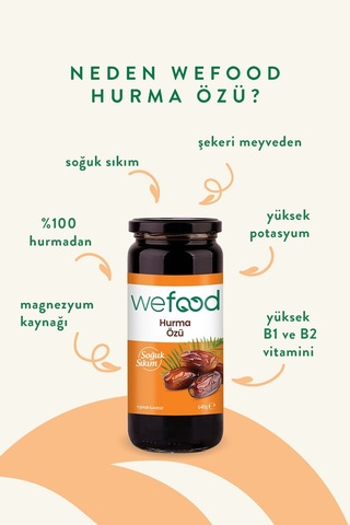Wefood Hurma Özü 315 G (Soğuk Sıkım)