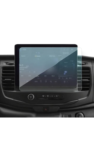 Ford E-transit Uyumlu 12 İnç Navigasyon 9h Nano Ekran Koruyucu 9H Nano Ekran Koruyucu