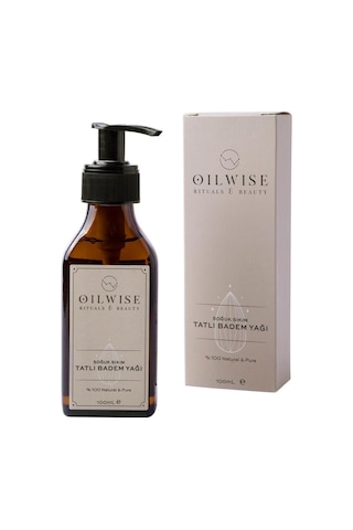Oilwise Soğuk Sıkım Tatlı Badem Yağı 100 ML