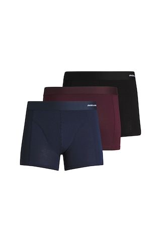 Jack & Jones 12198852 Bambu Erkek Boxer 3'lü Bordo