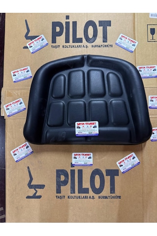 Pilot Traktör Koltuk Alt Döşeme Siyah Tabanlık Deri