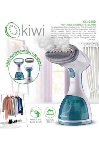 Kiwi KSI-6450 1200 W Buharlı Dikey Ütü