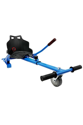 Hoverkart Elektrikli Kaykay Koltuk Scooter Aparat Mavi + Ek Cırt