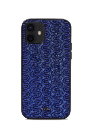 Kajsa Apple Uyumlu iPhone 12 Kılıf Kajsa Glamorous Serisi Waterfall Pattern Kapak ZORE-216771