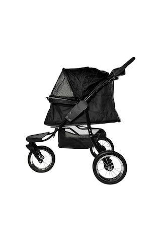 Zampa Ricciardo Kedi Ve Köpek Arabası Siyah 54x104x101 Cm