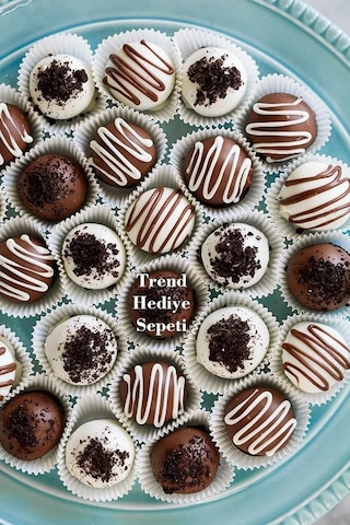 Trend Hediye Sepeti Takribi 200 Adet Küçük Boy Beyaz Truff Çikolata Kağıdı, Muffin Kek Kalıbı, Lokum Sku: Smg8690010554857 Açık Gri