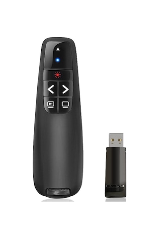 R400 Lazer Sunum Kumandası 2.4 Ghz Usb + 2 Adet Pil