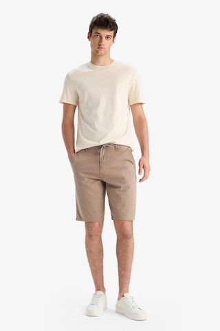 DeFacto Regular Fit Düz Paça Gabardin Bermuda Şort C5397AX25SMBG73