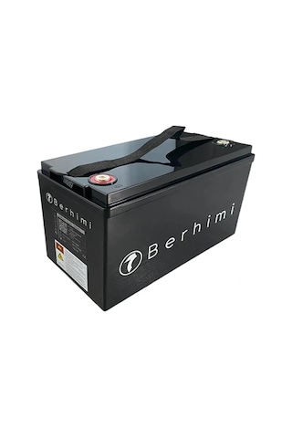 Berhimi 12v 100 Amper Ip67 4000 Dod, Marin/karavan Lifepo4 Lityum Akü